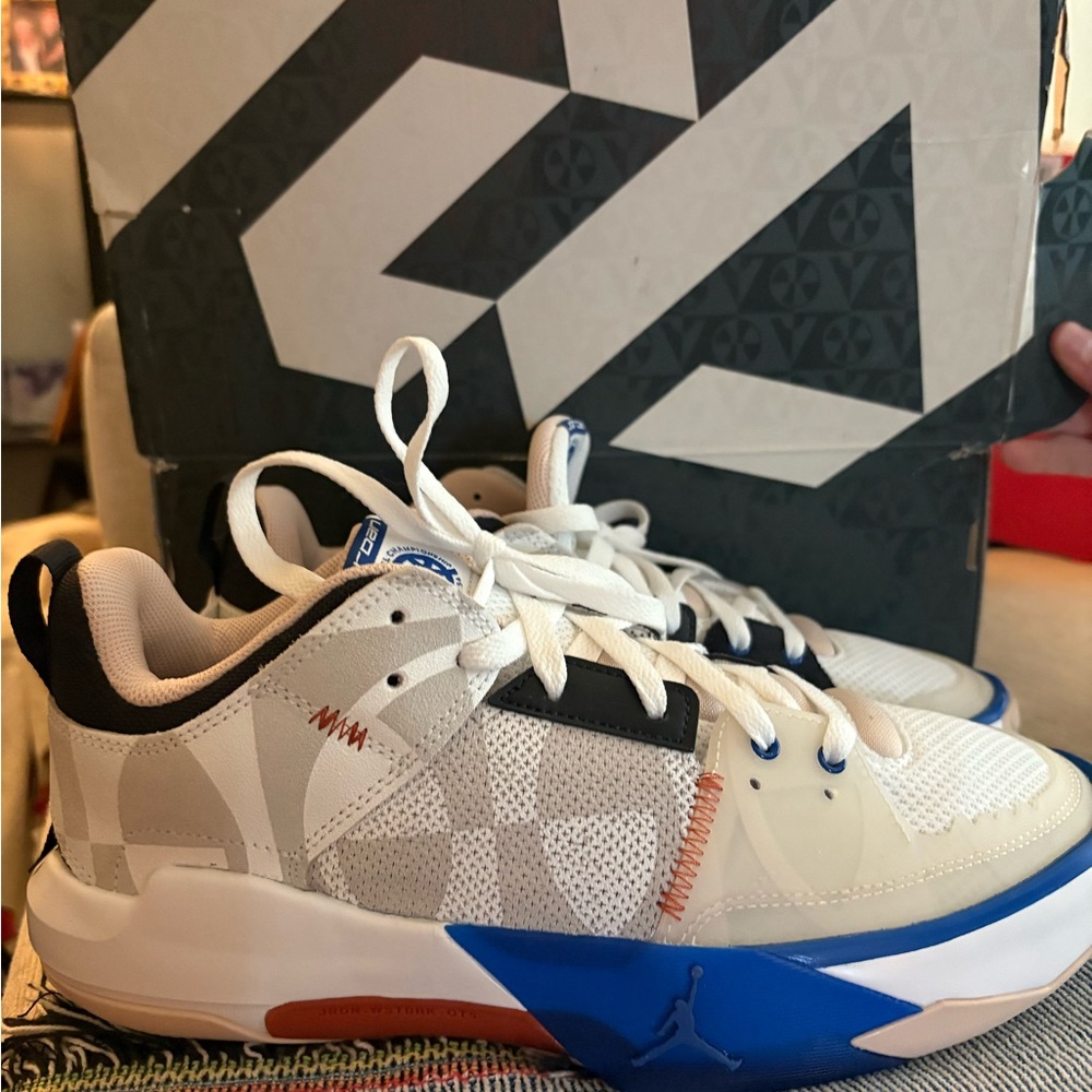 Jordan One Take 5 Summit White/Game Royal Sneakers
